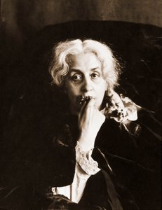 Portræt af Ernestine Nadar, født Lefevre 1836-1909 (foto) af Nadar