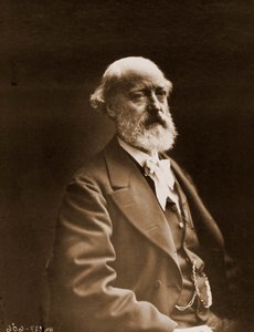 Portræt af Eugene Viollet-le-Duc (Viollet le Duc) (1814-1879), arkitekt og akvarel 1814-1879 (foto) af Nadar