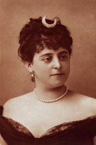 Sibyl Sanderson (1865-1903), amerikansk sopran, fotografi af Felix Nadar (1820-1910) af Nadar