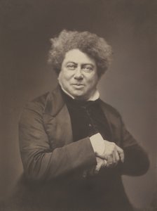 Alexandre Dumas far (1802-1870) af Nadar