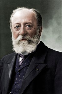 Camille Saint-Saens 1835-1921, fransk komponist, organist, dirigent og pianist i romantikken