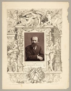 Édouard Manet (fransk maler, 1832-1883) af Nadar