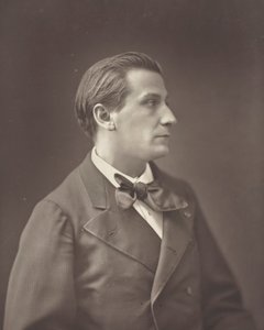 François Coppée fransk digter og romanforfatter, 1842-1908, ca. 1876. af Nadar