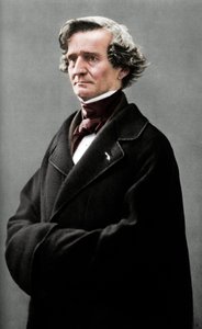 Hector Berlioz 1803-1869, fransk romantisk komponist. af Nadar