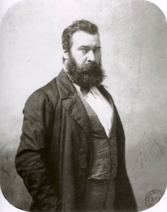 Jean-François Millet, fransk maler, c1860