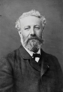 Jules Verne (1828-1905). fransk forfatter. Omkring 1880 af Nadar