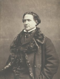 Portræt af La Fontaine, ca. 1854-1860. af Nadar