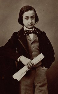 Portræt af violinisten og komponisten Henri Ketten 1848-1883. af Nadar