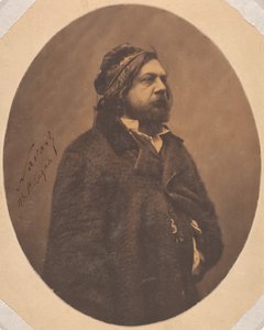 Theophile Gautier, ca. 1856. af Nadar