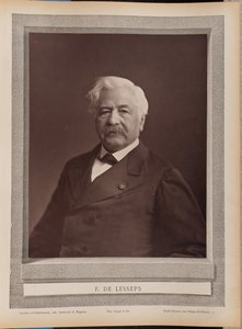 F. de Lesseps af Nadar [Gaspard Félix Tournachon]
