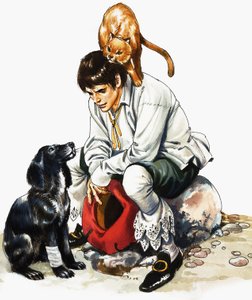 Dick Whittington () plus kat og hund af Nadir Quinto