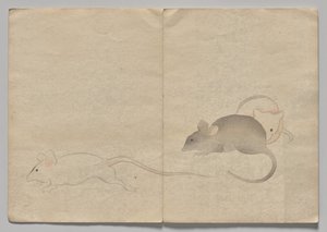 Scene fra The Kōrin Picture Book (bind 2) af Nakamura Hochu