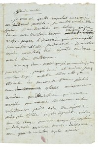 Brev til Josephine de Beauharnais