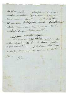 Brev til Josephine de Beauharnais