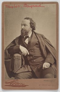 Bayard Taylor af Napoleon Sarony