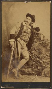 Maurice Barrymore af Napoleon Sarony