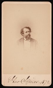 Portræt af Ephraim George Squier 1821-1888, 1872. af Napoleon Sarony