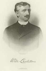 Will Carleton af Napoleon Sarony