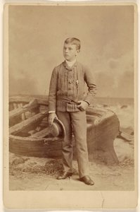 William Gay Skiddy, 14 år - marts 85 af Napoleon Sarony
