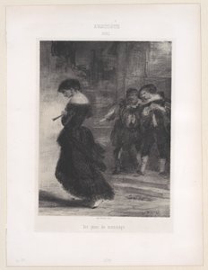 Løgnens glæder, 1830-76., 1830-76. af Narcisse Virgile Diaz de la Peña