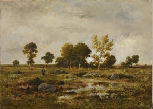 Efterårsvirkning, Fontainebleau af Narcisse Virgile Diaz de la Peña