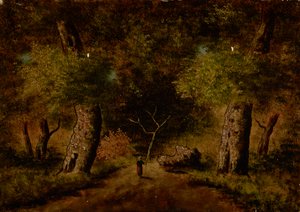 Landskab af Narcisse Virgile Diaz de la Peña