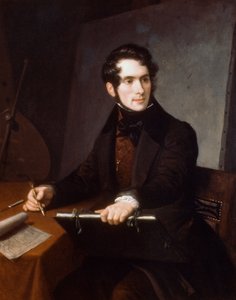 Portræt af Felice Schiavoni, af Natale Schiavoni (1777-1858)