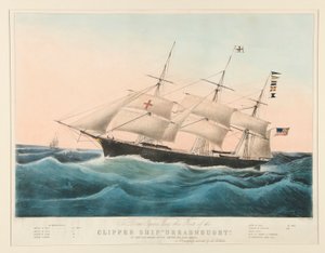 Clipper skib af Nathaniel Currier