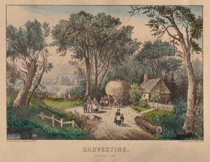 Indsamling af den sidste ladning af Nathaniel Currier