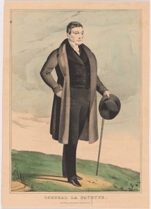 Marquis de Lafayette af Nathaniel Currier
