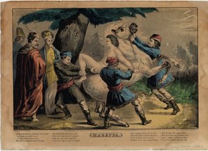 Mazeppa, plade en af fire