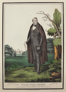 William Henry Harrison: USAs niende præsident af Nathaniel Currier