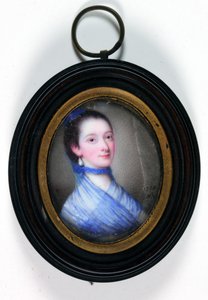 Lady Henrietta Cavendish Bentinck, senere grevinde af Stamford af Nathaniel Hone