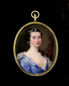 Mary Wilkes af Nathaniel Hone