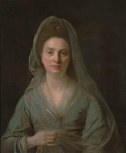 Fru Benjamin Cole af Nathaniel Hone