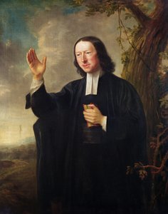 Portræt af John Wesley, ca. 1766 (olie på lærred) af Nathaniel Hone