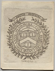 Bogskilt: Seal of Harvard College