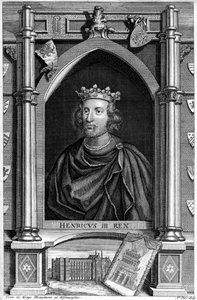 Henrik III, konge af England.