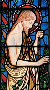Noli Me Tangere, ca. 1864 (farvet glas)