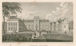 Dulwich College, London af Nathaniel Whittock