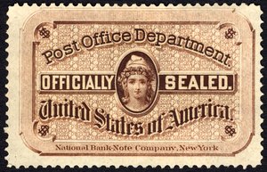 Posthussegl, 1877.