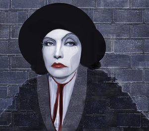 Greta Garbo, 2021 (digital) af Neale Osborne