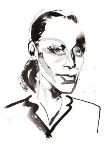 Ingrid Thulin, 2025 (blæk)