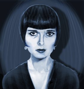 Louise Brooks, 2021 (digital) af Neale Osborne