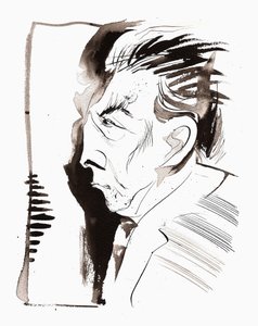 Luigi Dallapiccola, 2025 (blæk) af Neale Osborne