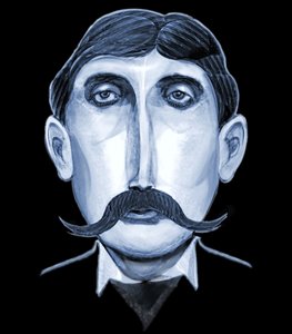 Marcel Proust, 2021 (digital) af Neale Osborne
