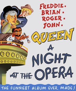 Queen: A Night at the Opera (plakat) af Neale Osborne