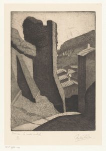 Antik mur i Firenze Firenze - Le Mura antiche (titel på objekt) af Nella Pucci