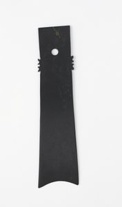 Gaffelmejsel (zhang), Qijia-kultur, ca. 2500-2000 f.Kr. (jade)
