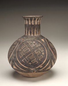 Urn, Gansu-provinsen, ca. 2000 f.Kr. (keramik)